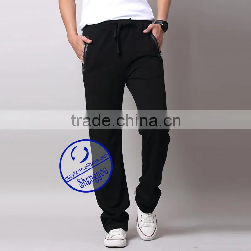 wholesale custom mens cotton jogger pants