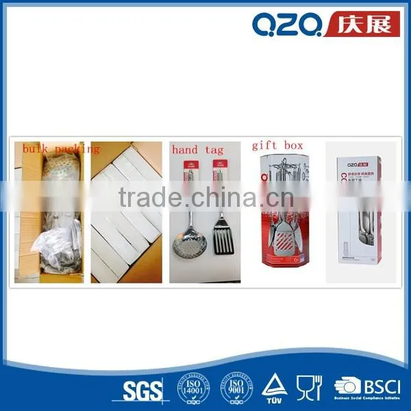 China factory kitchen essential price of stainless steel utensils