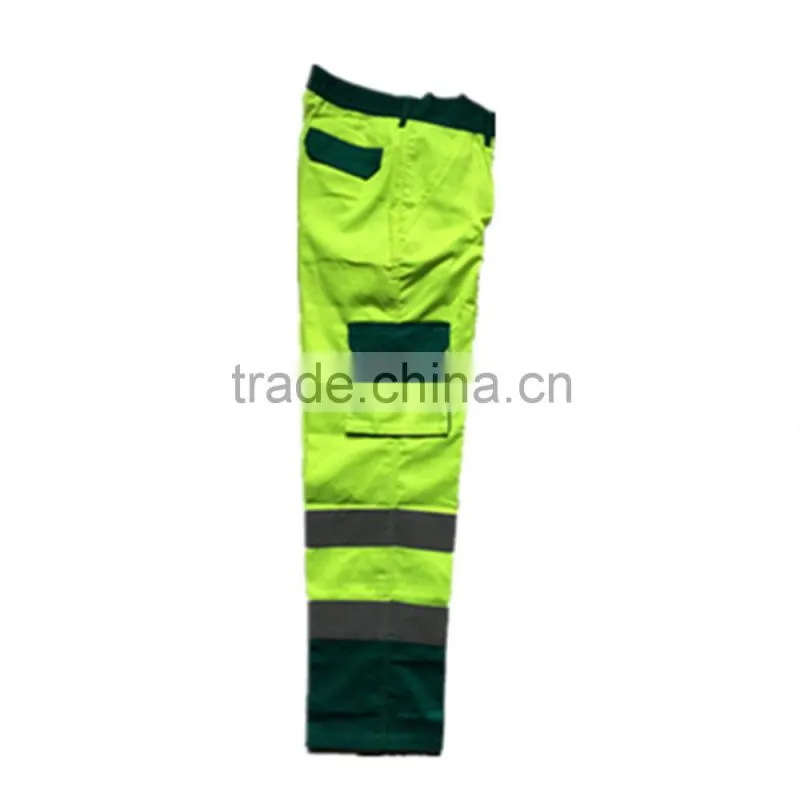 high visibility reflective work safety clothes