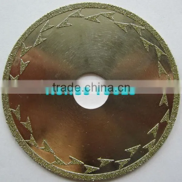Cutting Blade: Diamond Rim Coated Cutting Blade With Protection