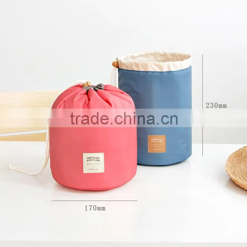 High quality korean style custom cotton cosmetic bags