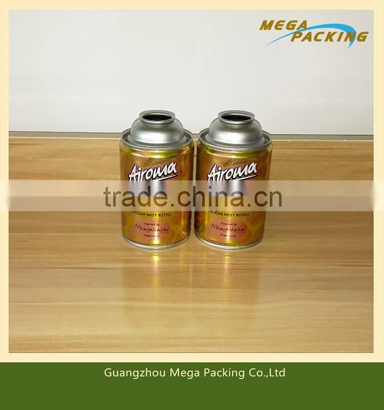 Aerosol spray can for car refrigerant with high pressure