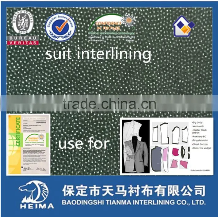 high class nonwoven interlining fabric 9540