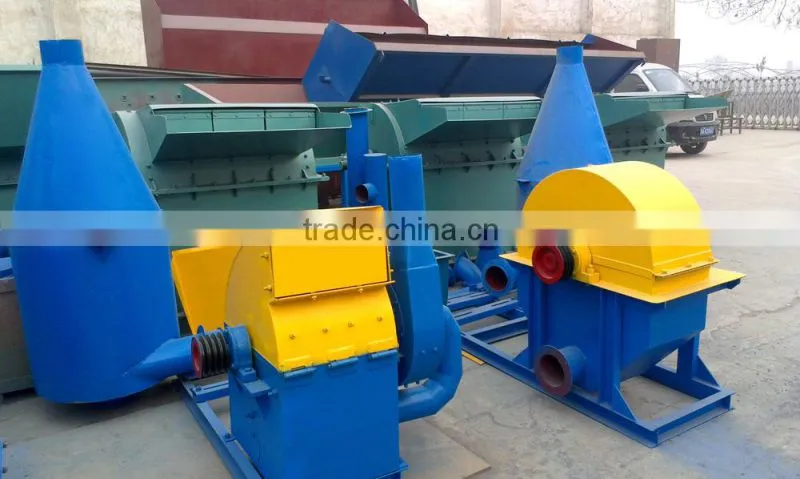 High Quality Wood Crusher Machine with Electric Motor or Diesel Engine