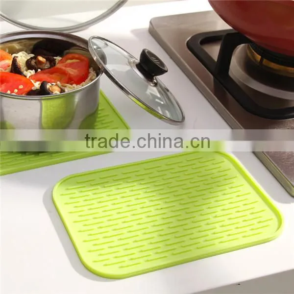 Heat Pad Anti Slip Silicone Mats Kitchenware Tools