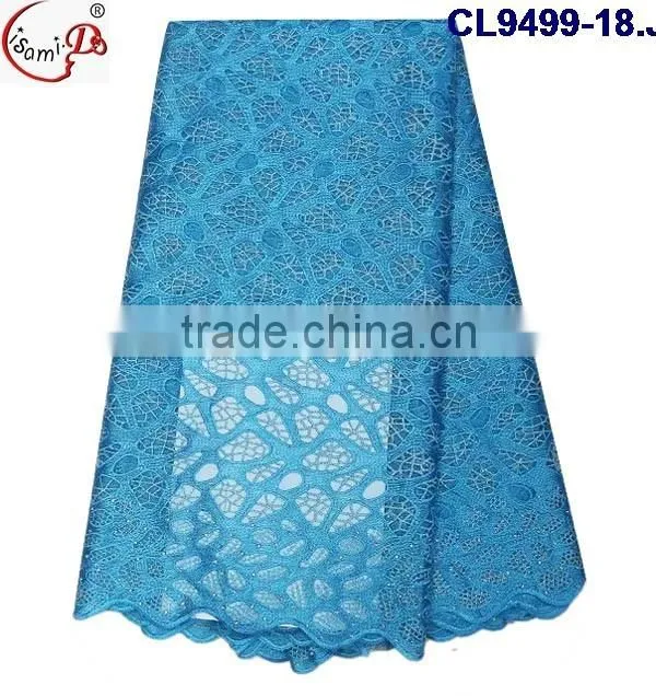 CL9499 Beautiful design hot african style french lace fabric,net tulle lace fabric for sale