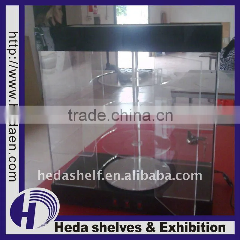 Acrylic Electric Rotating Display Stand