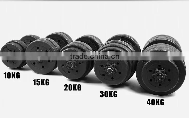 high quality cement dumbbells /barbell set