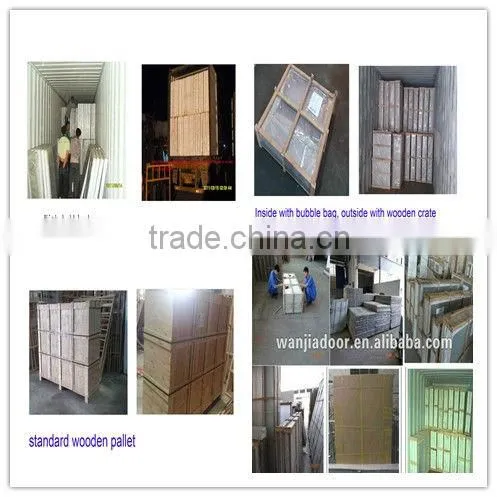 foshan wanjia pvc brown tilt windows and doors