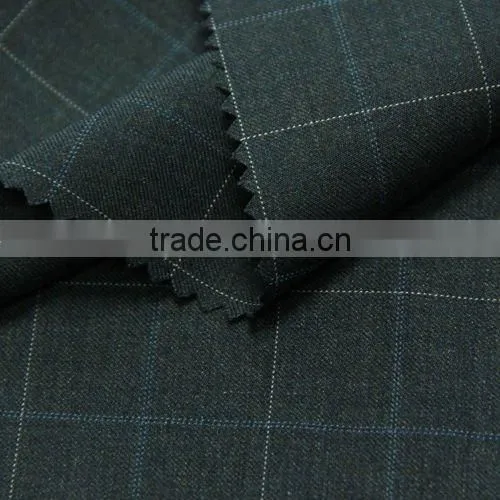 SDL1002409 2017 Checks/Charcoal/Grey TR Suiting Fabric new york
