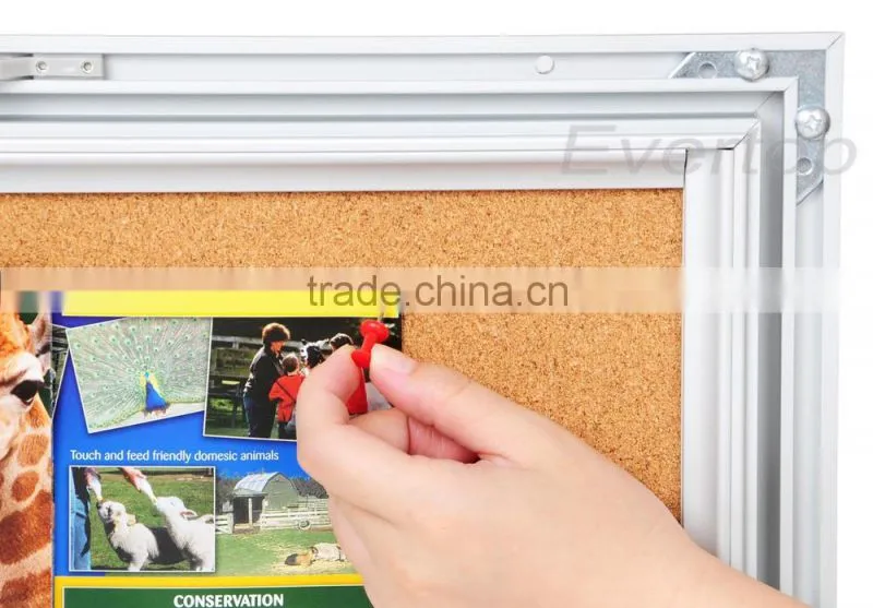 Cork back lockable notice boards,Bulletin boards