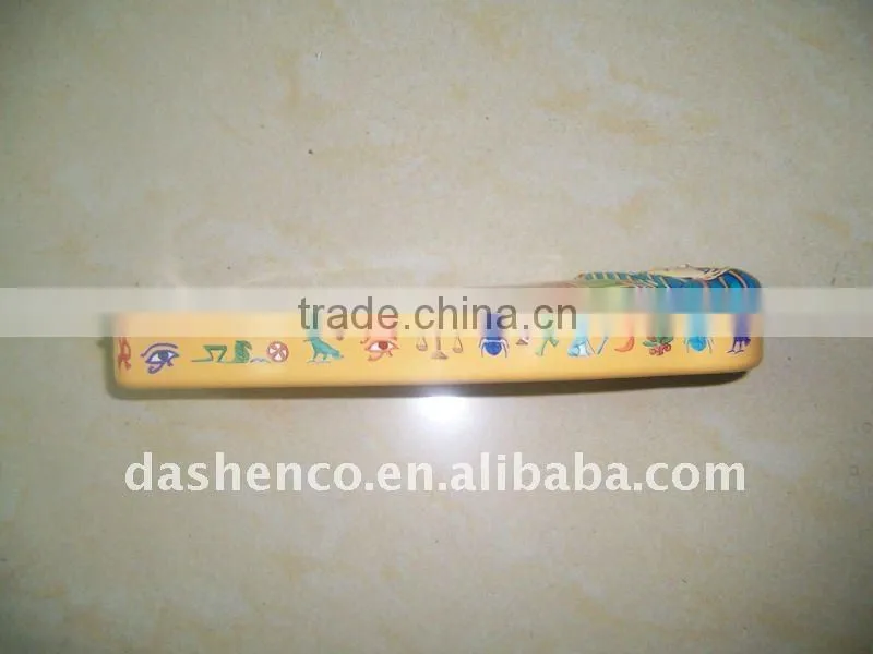 mummy shaped tin pencil case
