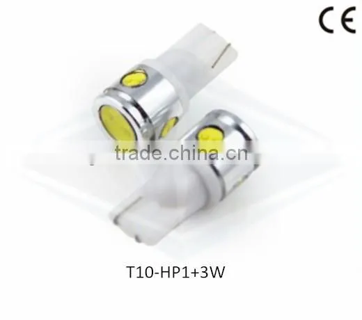 High power 3W auto lamp T10 car led lights