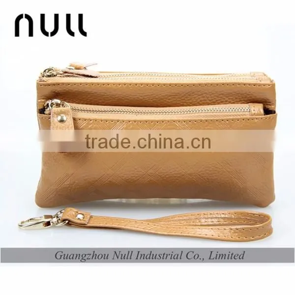 Wholesale ladies import genuine leather phone case wallet