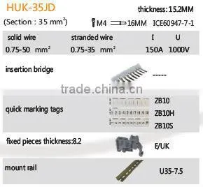 Termination/ Terminals /Terminal Block connector HUK 35JD