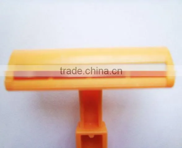 Twin blades stainless steel shaving razor