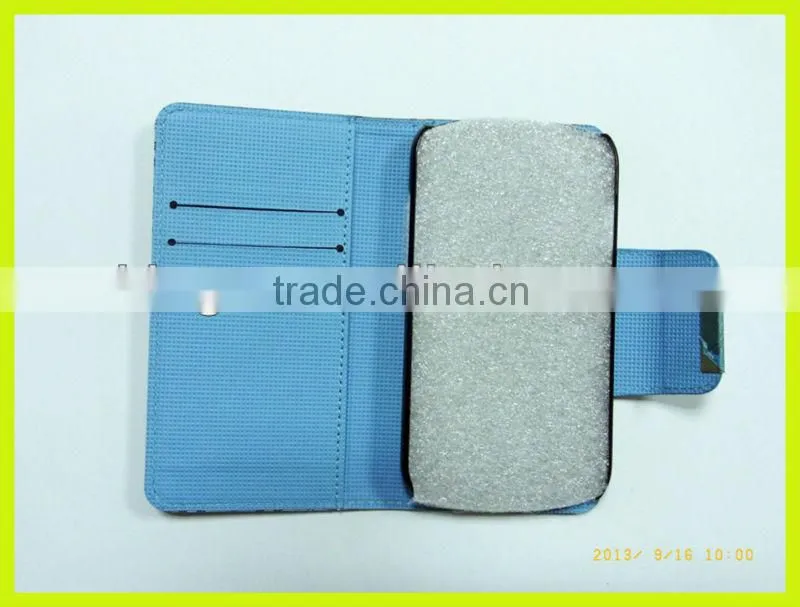 PU wallet leather case for Samsung Galaxy Express I8730