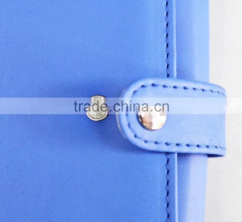 custom smiling face cheap leather wallet /personalized wallet/seal button wallet
