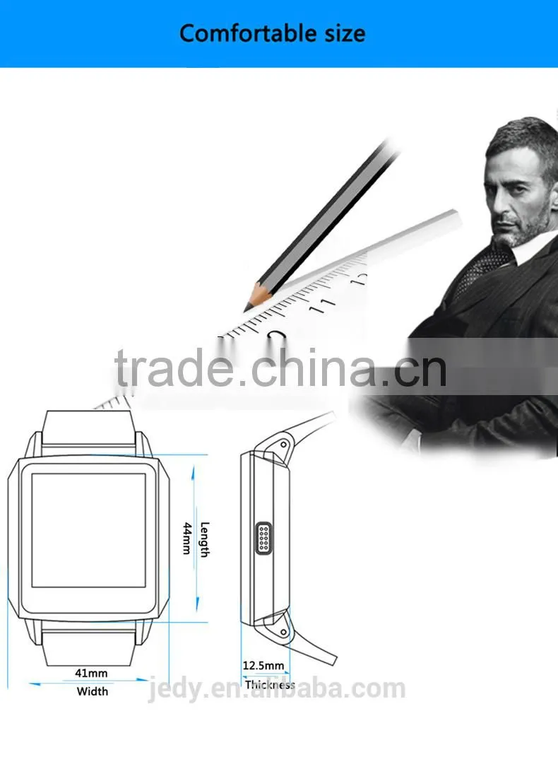 BTW-W03 Smart watch with heart rate monitor Free-scale Sync android and ios Capacitive Touch screen 1.6 inch OLED 240*240 pixel