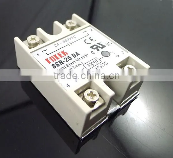 NEW 5V 12V 24V Solid State Relay SSR-25DA 25A /250V Solid Relay 220V