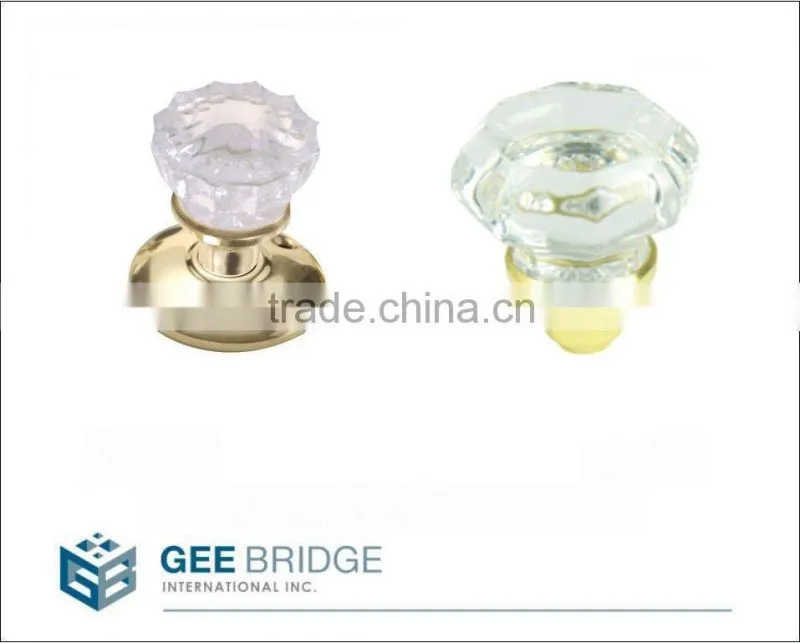 0105015 Glass Door Cabinet Passage Knob Set