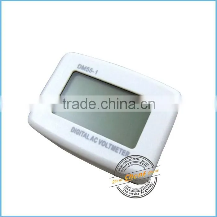High Quality LCD digital Volt Voltage Meter led AC 100-300V US Plug