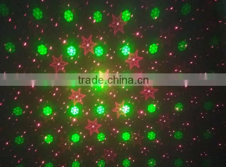 Beautiful green & red laser spot lighting Outdoor Dynamic lawn laser lamps with remote control