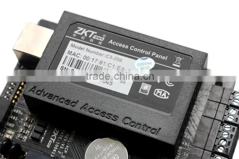 Goood quanlity of ZK card Control panel door access control two door two ways