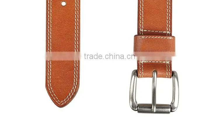 New design Italian leather belt for mens