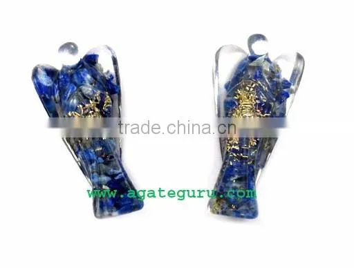 Yellow Aventurine 3inch Angels : Orgone Angels : Healing Orgone Crystals