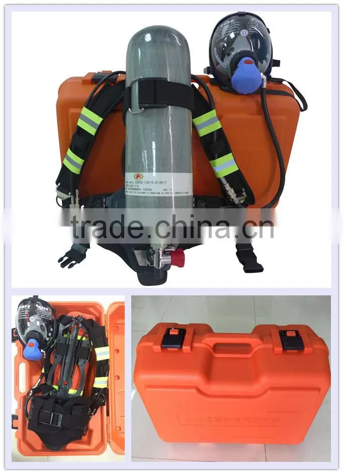 Firefighter respirator for respiratory protection