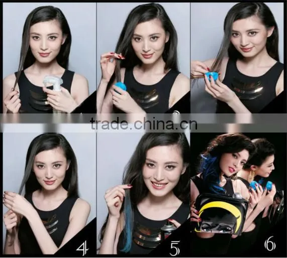 Temporary Hair Color powder formulation for high-light Cosmetics
