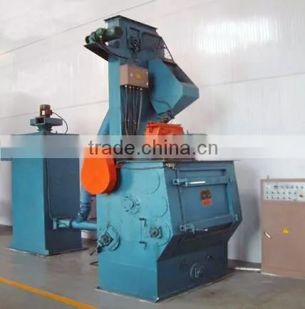Auto feeding Q3210 tumble belt shot blasting machine