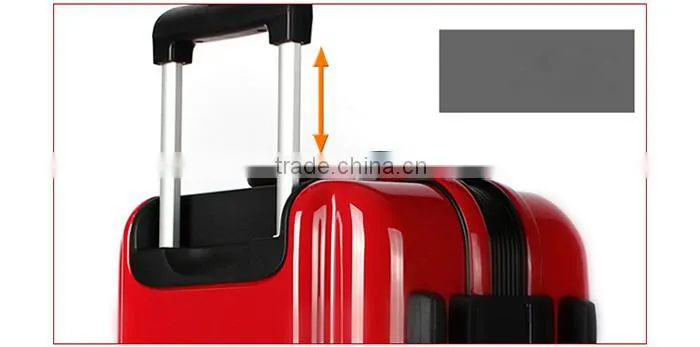 ABS travel trolley luggage bag PC travel trolley luggage case