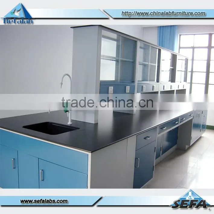 Modular Laboratory Furniture Floor Mounted Full Steel Workbench