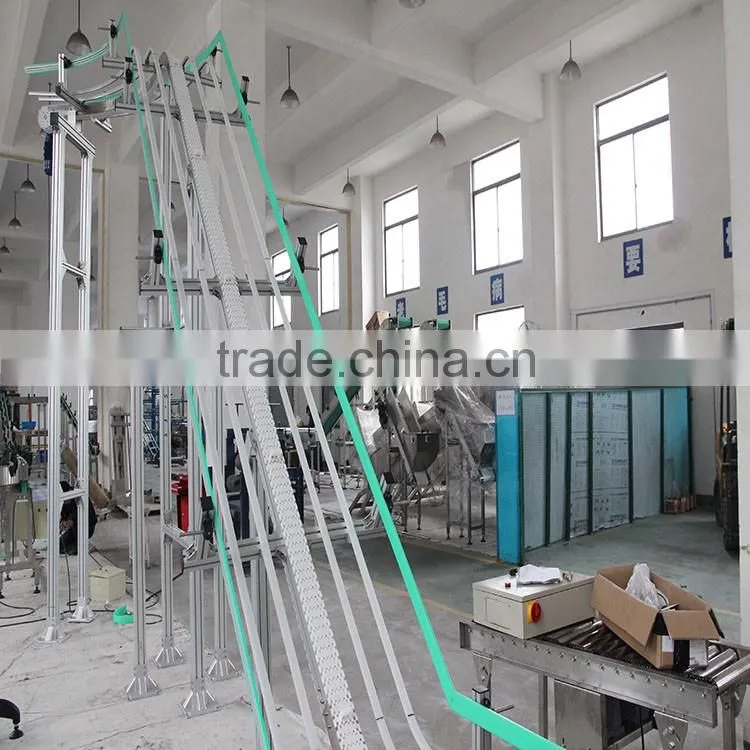 Vertical bottle transferring conveyors systems