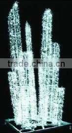 LED brilliant 3D decor motif light for piblic decoration