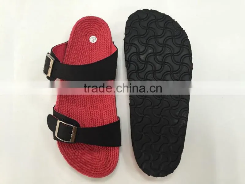663 LOULUEN Classic Summer Women Comfortable Walker Sandal Slipper