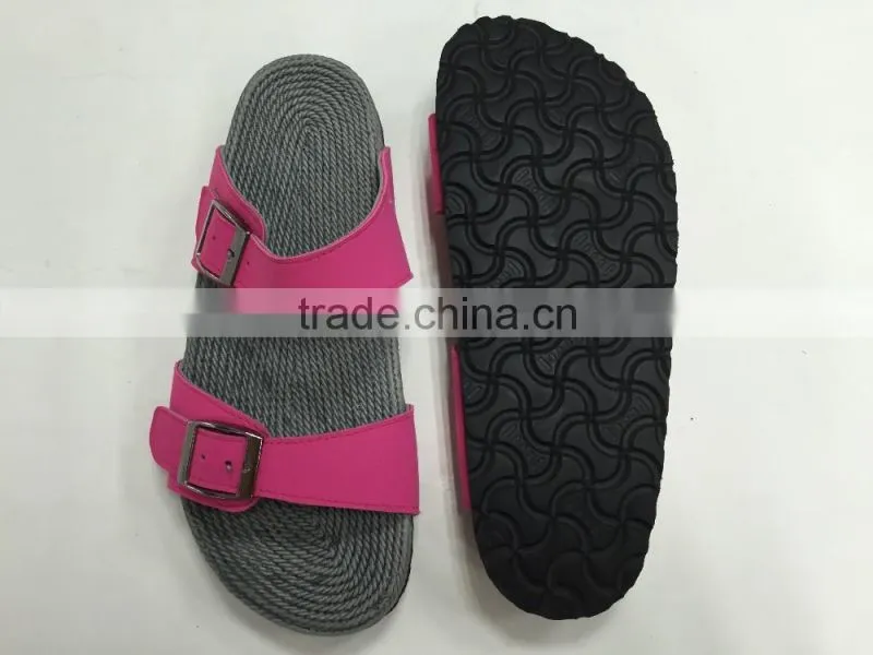 663 LOULUEN Classic Summer Women Comfortable Walker Sandal Slipper