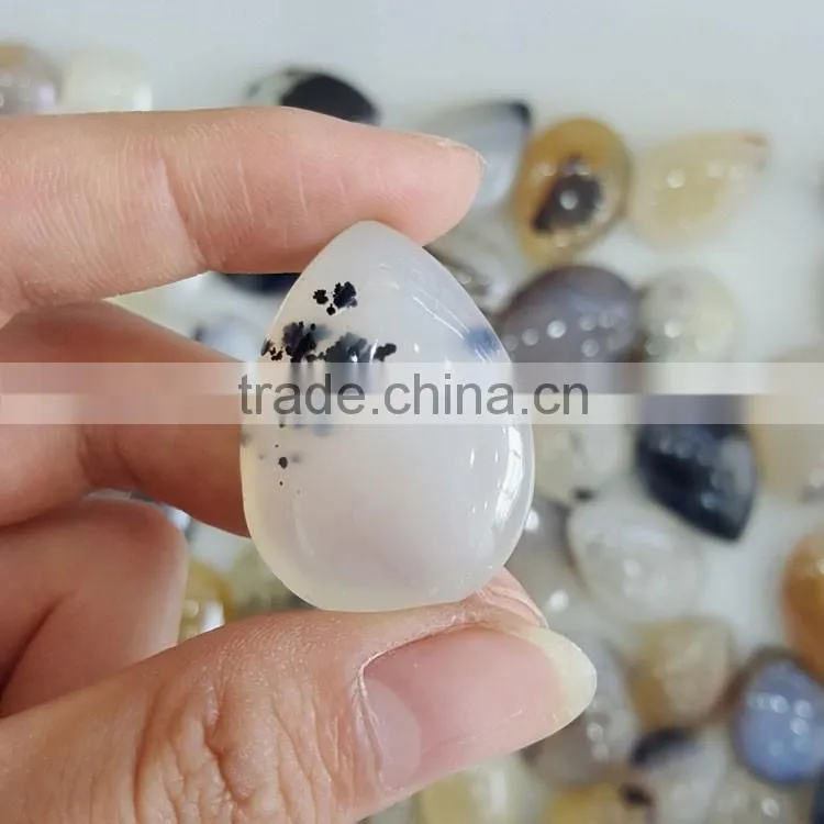 Wholesale Tear-Shaped Agate Druzy Pendants