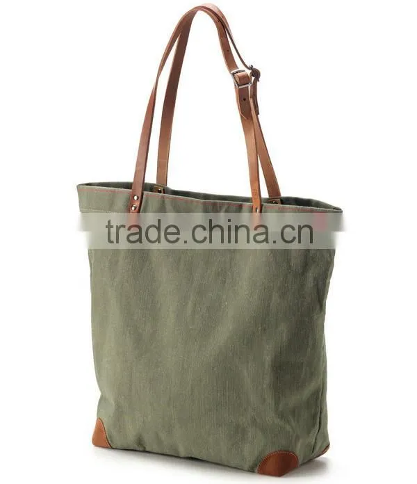 cotton canvas shopping bag /canvas shoulder bag