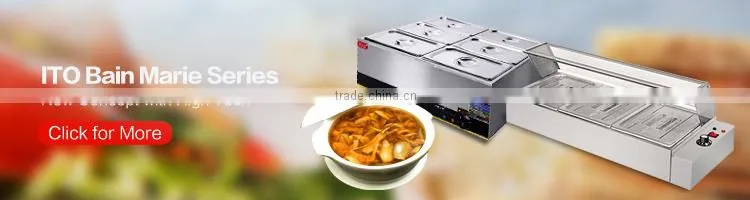 CH-24 Commercial Electric Bain Marie with Glass Cover