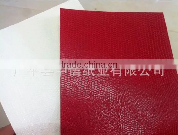 CBRL Leatherette Paper PVC coated Paper