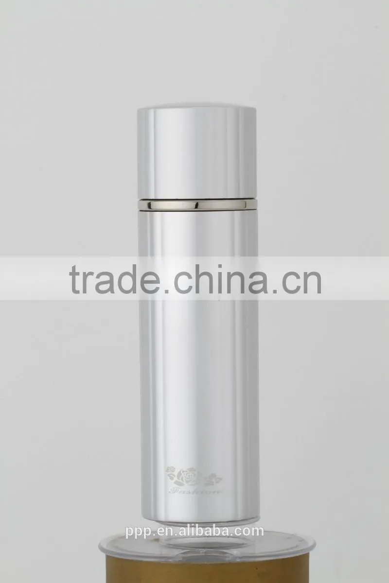 Metal flask with ripple surface/ thermos flasks with pump/thermos flask with button lid