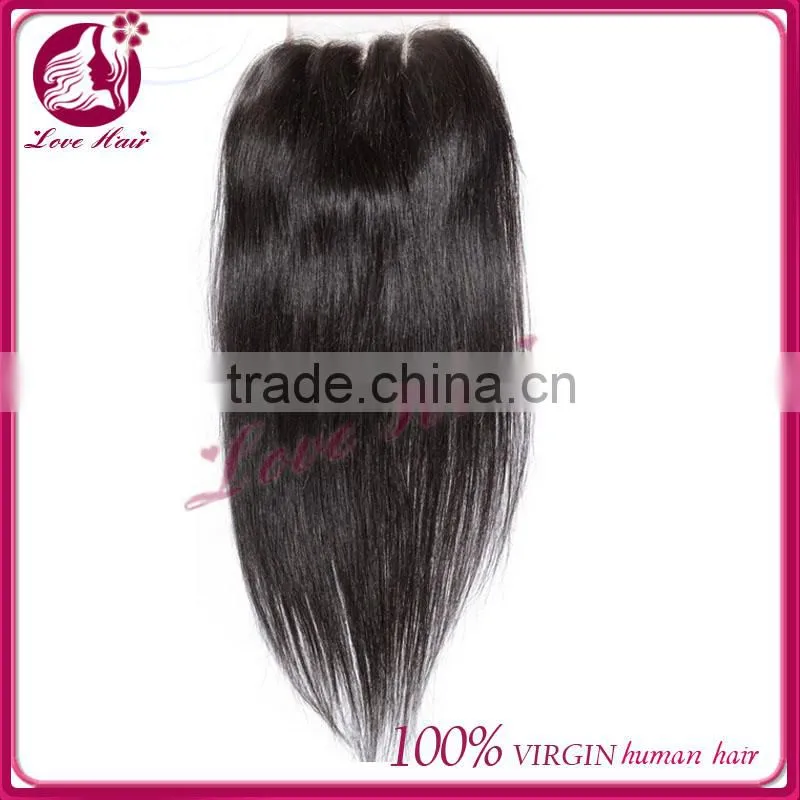 Factory price wholesale virgin brazilian hair closure, lace closure, silk top lace closure