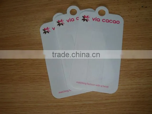 Pantone Colors Printing White PVC or Matt PVC Tag Card SCPC190