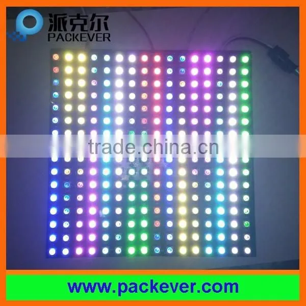16x16 RGB color programmable ws2812 ws2812B flex led matrix display
