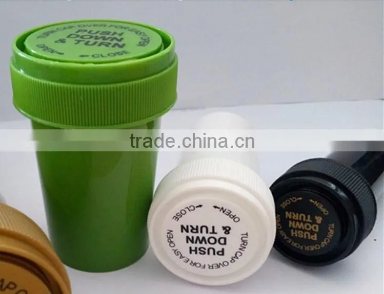 Plastic reversible vials, injection plastic vials