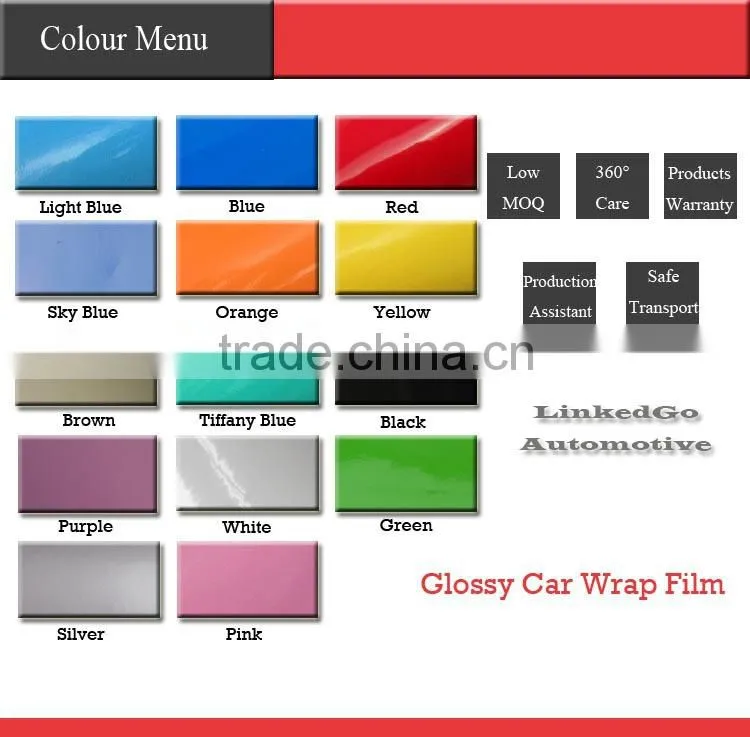 Good quality car body sitcker car vinyl wrap auto wrap car wrapping