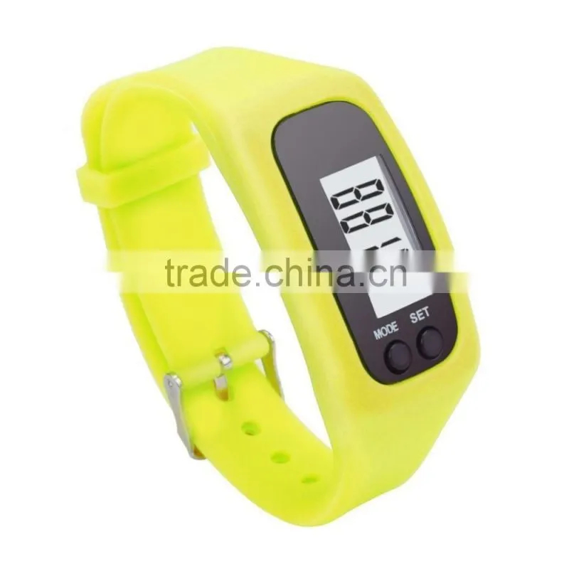 portable mini christmas gift sport kids pedometer watch
